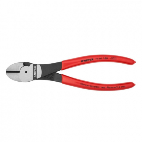 Clesti de Taiat - Cleste cu tais diagonal, 180 mm KNIPEX 74 01 180
