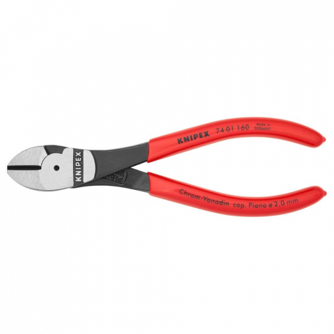 Clesti de Taiat - Cleste cu tais diagonal, 160mm KNIPEX 74 01 160