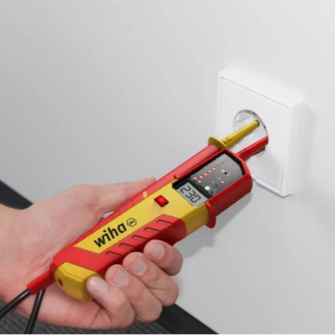 Tester tensiune si continuitate eMobility 12-1,000 V AC, CAT IV Wiha 44319 [3]