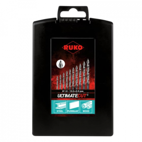 Set burghie HSS UltimateCut FlowStep Ruko 259215RO, 25 piese [1]