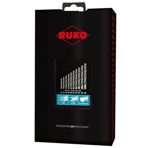 Set burghie Ruko 214215RO DIN 338 tip N, HSS-G, 25 piese [3]