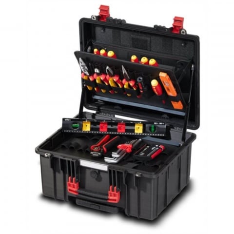 Truse Scule - Troller cu scule pentru electricieni Wiha 45795 XL2, 60 piese