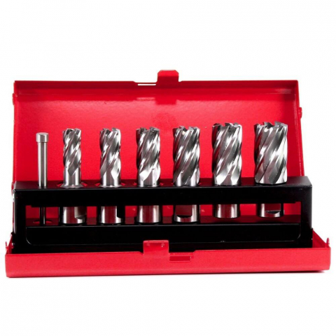 Set 7 carote HSS cu prindere Weldon 3/4 Ruko 108820 [1]