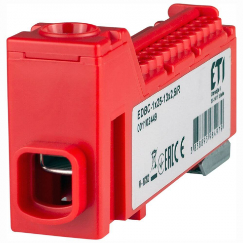 Bloc distributie EDBC-1x25-13x2,5/R ETI 001102449