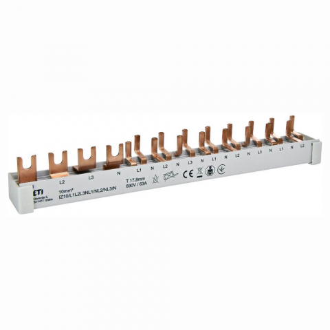 Electrice - Bara izolata IZ10/L1L2L3NL1/NL2/NL3/N - ETI 002921276