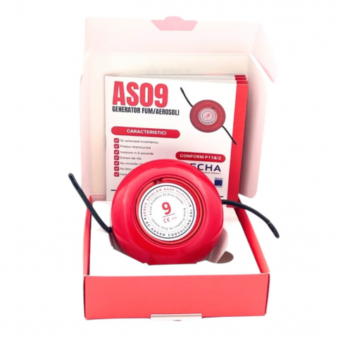 Electrice - Sistem stingere incendiu cu aerosoli pentru panouri electrice, Aeroo Shield AS09
