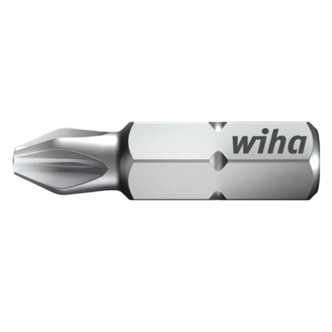 Set 10 biti standard 25mm 1/4 PZ2 - Wiha 24742 [2]