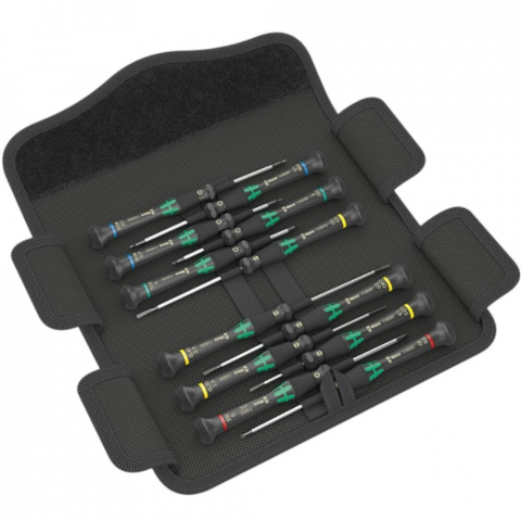 Surubelnite de Precizie - Set 12 surubelnite de precizie pentru aplicatii electronice - Kraftform Micro Wera 05073675001