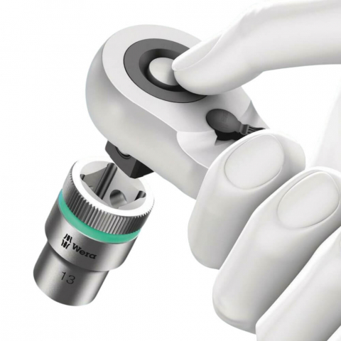 Set cheie cu clichet si tubulare, 13 piese 8006 SC1 Zyklop Hybrid - Wera 05004090001 [3]