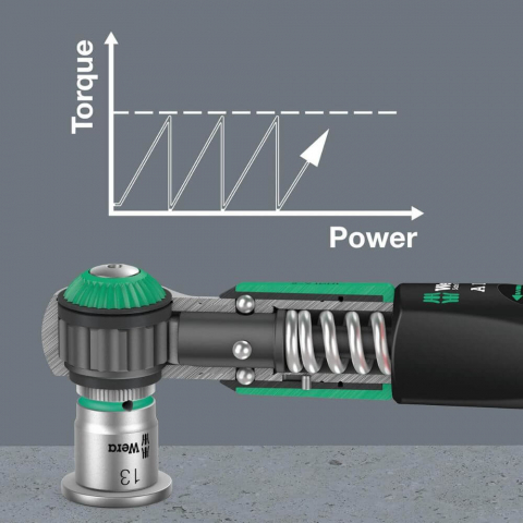 Cheie dinamometrica 1/4", 2-12Nm - Safe-Torque A1 Wera 05075800001 [2]