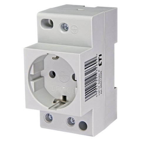 Electrice - Priza modulara t-2P+Z Schuko P - ETI 002414020