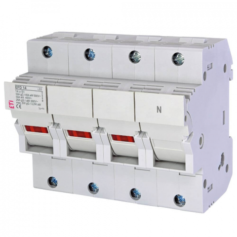 Electrice - Separator tip sertar trifazic EFD 14 3p+N LED - ETI 002560015