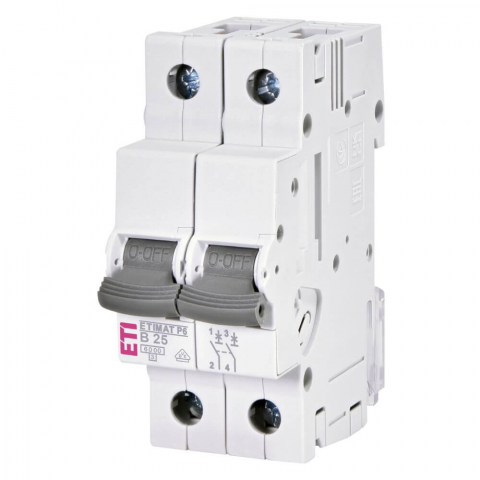Sigurante Automate - Siguranta automata ETIMAT P6 2p B25 - ETI 001900212