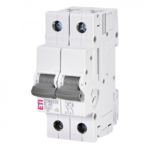 Electrice - Siguranta automata ETIMAT P6 2p B40 - ETI 001900214