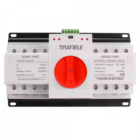 Electrice - Separator automat ATS 230V - Taxnele TXATS1-125A-4P