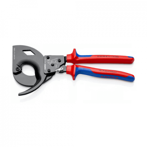 Cleste cu clichet in trei trepte pentru cabluri electrice Knipex 95 32 320 [1]