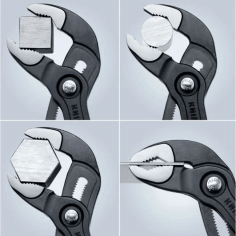 Cleste reglabil tip papagal pentru instalatori - Knipex Cobra 87 02 250 [3]