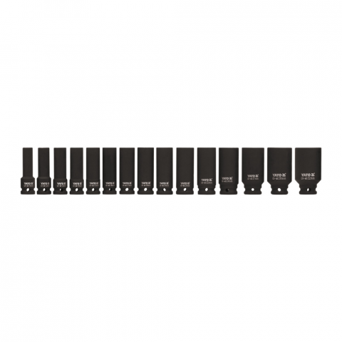 Truse Scule - Set chei tubulare de impact 15 buc - Yato YT-1055