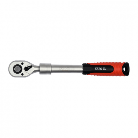 Truse Scule - Cheie cu clichet extensibila 72 de dinti, 1/2" - YATO YT-0299