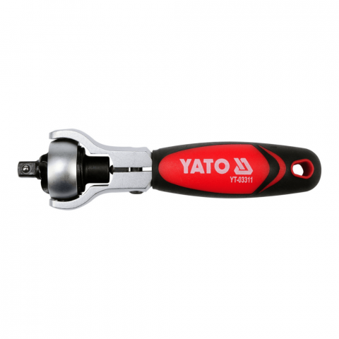Cheie cu clichet cu articulatie pentru tubulare si biti - YATO YT-03311 [3]