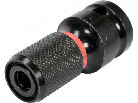 Adaptor biti 1/2" la 1/4" 50 mm Yato YT-04691 din otel CrV [1]