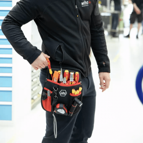 Set 18 unelte pentru electricieni izolate VDE cu husa inclusa Wiha 44574 [3]