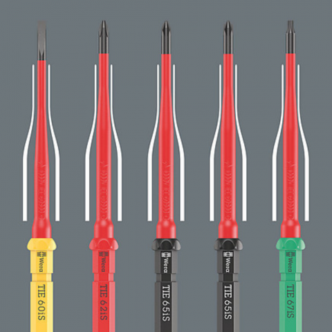 Set 7 surubelnite extra slim VDE Kraftform Kompakt - Wera 05006603001 [1]