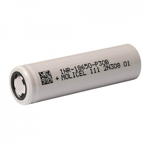 Acumulator Li-Ion cu varf 18650  3.6V - 3.7V 3000mAh 30A - INR18650-P30B [1]