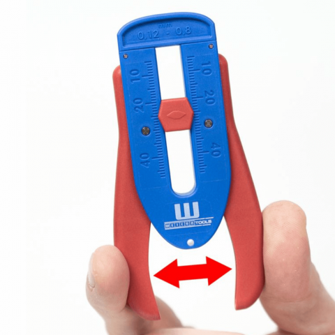 Dezizolator S WEICON 10055930 pentru cabluri subtiri 0.12-0.8 mm 36-20 AWG [2]