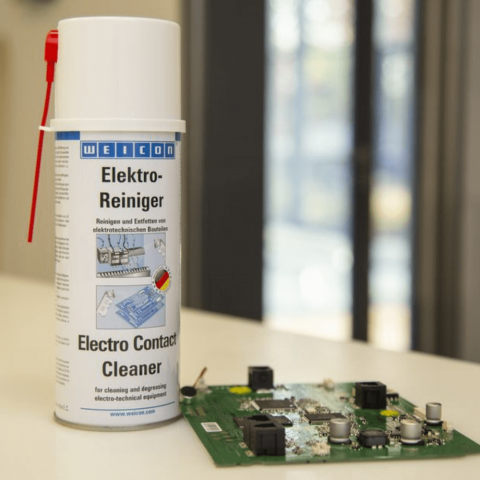 Spray de curatare contacte electrice 400 ml transparent WEICON 10030340 [3]
