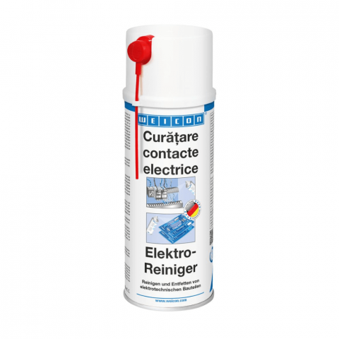 Accesorii pentru Lipit - Spray de curatare contacte electrice 400 ml transparent WEICON 10030340