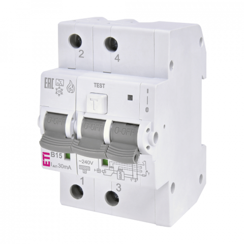 Dispozitive AFDD detectare defect arc electric - Modul protectie arc electric KZS-AFDD 3M2p A B15 ETI 002173819