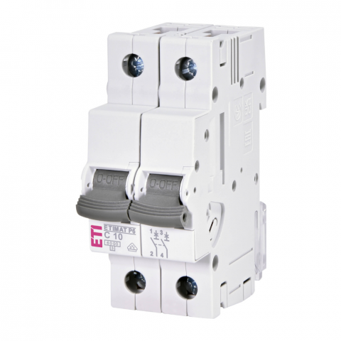 Electrice - Intrerupator de circuit modular ETIMAT P6 2P C10 10A 001900228