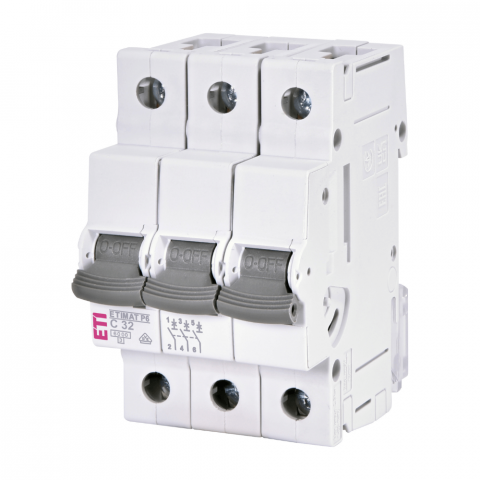 Electrice - Siguranta automata trifazata ETIMAT P6 3p C32 ETI 001900333