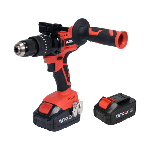 Scule si Unelte - Autofiletanta cu percutie YATO YT-82791 18V, 75 NM, 2 x 3Ah