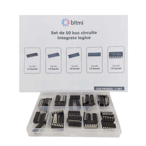 Set de 50 buc circuite integrate logice, Bitmi 11307 [0]