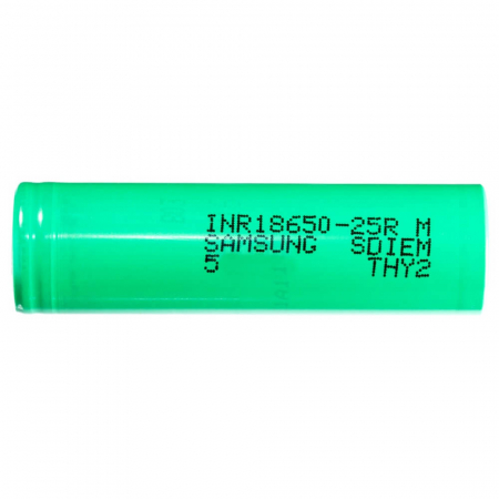 Acumulator Li-Ion 18650 3.6V 2500mAh 20A, Samsung INR18650-25R [1]