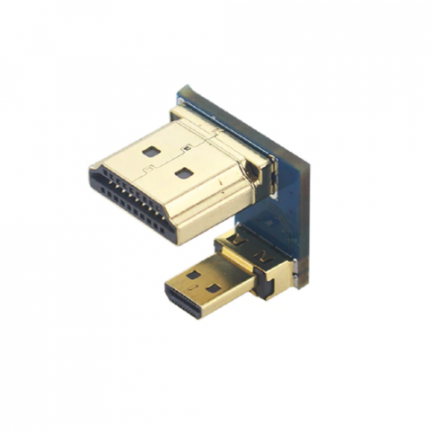 Electronica - Adaptor Micro HDMI tata la HDMI tata pentru Raspberry Pi 4