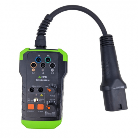 Aparate de Masura si Control - Adaptor verificare statii de incarcare vehicule electrice, KPS EVCHECK2010