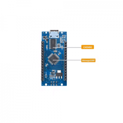 Placa de dezvoltare compatibila Arduino Nano V3.0 ATmega328P cu ecran OLED 0.91 inch [1]