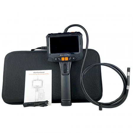 Lichidari Stoc - Camera endoscopica 1080P cu display LCD, 2 camere 2MP, 8.5mm x 1.5m