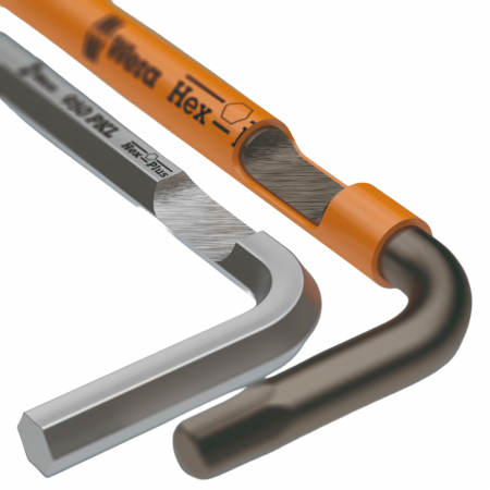 Set chei imbus hexagonale, 950/7 Hex-Plus Multicolour Magnet, 7 piese, Wera 05022534001 [1]