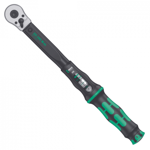 Cheie dinamometrica cu clichet, 20-100 N*m, 1/2", Click-Torque C 2, Wera 05075621001