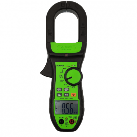 Clampmetre Digitale - Clampmetru digital profesional, TRMS, 1000A AC/DC, KPS DCM4000T