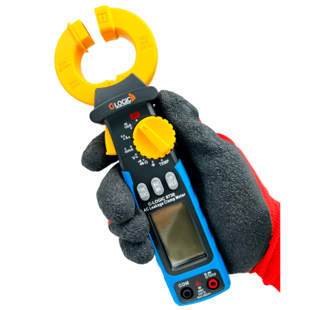 Cleste ampermetric pentru curenti de scurgere 4mA-150A AC TRMS, C-LOGIC 8730 [1]