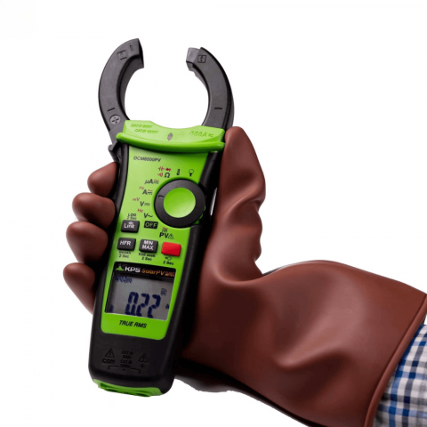 Clampmetru digital pentru sisteme fotovoltaice, 600A AC/DC, KPS DCM8500PV [1]