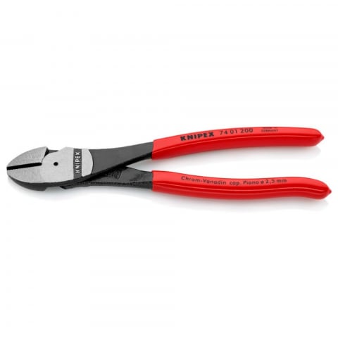 Cleste cu taiere diagonala, 200mm KNIPEX 74 01 200 [2]