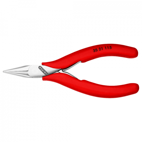 Cleste de precizie cu cioc semirotund, Knipex 35 21 115