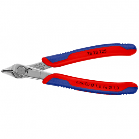 Clesti de Precizie - Cleste de precizie pentru electronisti, Knipex Electronic Super Knips 78 13 125