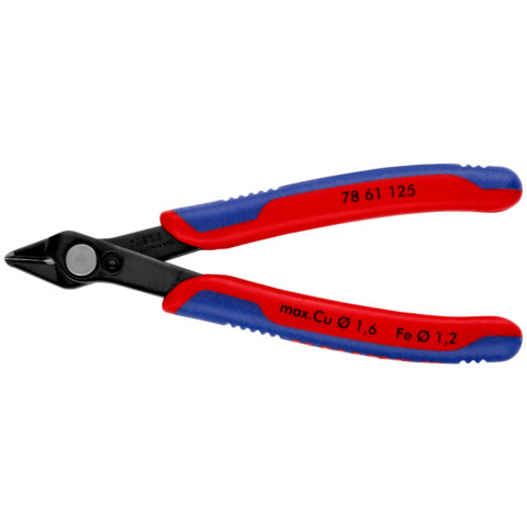 Electronica - Cleste de precizie pentru electronisti, Knipex Electronic Super Knips 78 61 125